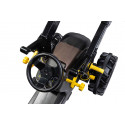Tractor a pedales RollyFarmtrac Premium II Valtra con pala frontal para niños de 3 a 8 años.