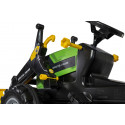 Tractor a pedales Rolly Farmtrac Premium II Deutz 8280 TTV con cargador frontal para niños de 3 a 8 años.