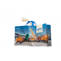Bolsa de transporte Bruder resistente para guardar y proteger vehículos de juguete.