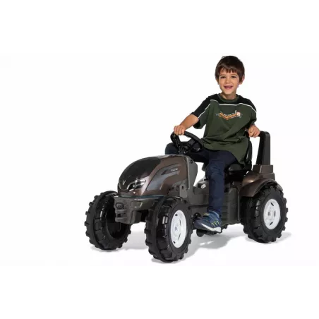 Tractor a pedales RollyFarmtrac Premium II Valtra para niños de 3 a 8 años