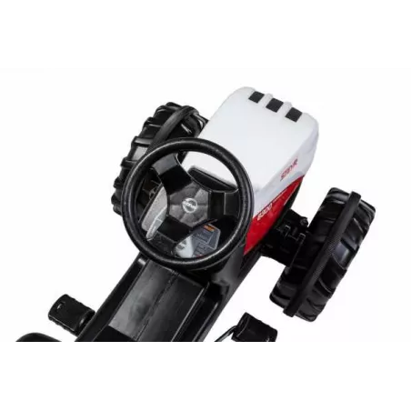 Tractor de pedales para niños Steyr 6300 Terrus CVT de Rolly Toys, juguete agrícola ergonómico.