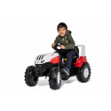 Tractor de pedales para niños Steyr 6300 Terrus CVT de Rolly Toys, juguete agrícola ergonómico.