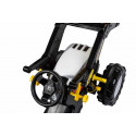 Tractor a pedales Steyr 6300 Terrus CVT con pala frontal de juguete para niños.