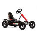 Kart de pedales infantil Speedy Massey Ferguson de Dino-Cars con diseño de tractor agrícola rojo.