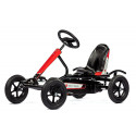 Kart de pedales infantil Speedy Massey Ferguson de Dino-Cars con diseño de tractor agrícola rojo.