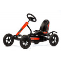 Kart de pedales infantil Speedy Valtra BF1 de DINO-CARS con estructura metálica robusta.