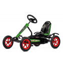 Kart a pedales Speedy Fendt BF1 con estructura metálica robusta y neumáticos de marcha suave para niños.