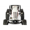 Kart de pedales Track Steyr con barra antivuelco de seguridad y estructura metálica para niños.