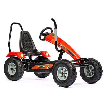 Kart de pedales Track BF1 Valtra metálico con barra antivuelco para niños.