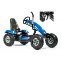 Kart de pedales infantil Track BF3 New Holland con tres marchas y diseño de tractor
