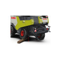 Miniatura a escala 1:32 de la cosechadora Claas Trion 720 Montana de Wiking en metal fundido para coleccionistas.