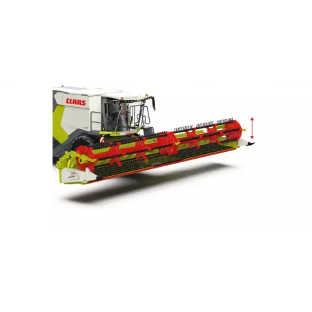 Miniatura a escala 1:32 de la cosechadora Claas Trion 720 Montana de Wiking en metal fundido para coleccionistas.