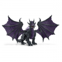 Figura de juguete del Dragón de sombra de Schleich Eldrador Creatures con escamas traslúcidas detalladas.