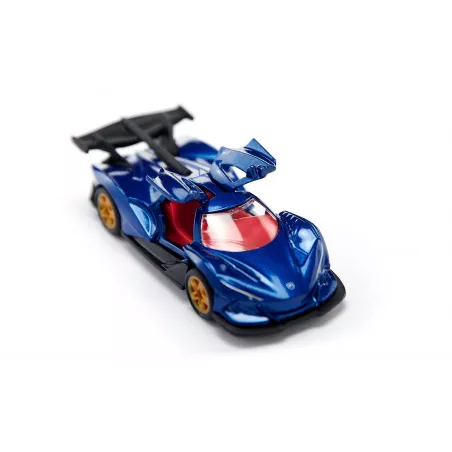 Set de superdeportivos Siku con miniaturas de Lamborghini Veneno, Apollo IE y McLaren Senna de juguete.