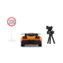 Set de superdeportivos Siku con miniaturas de Lamborghini Veneno, Apollo IE y McLaren Senna de juguete.