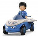 Juguete modular Mike Moby de metal y plástico para desarrollo motor infantil.