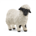 Figura de juguete Schleich de oveja de nariz negra de Valais