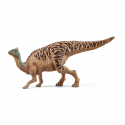 Figura de dinosaurio Edmontosaurus de Schleich con detalles realistas de su cresta y cuello alargado.