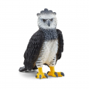 Figura detallada de águila harpía pintada a mano, juguete educativo y pieza de colección de alta calidad.