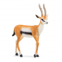 Figura de gacela de Thomson marca Schleich pintada a mano para juego educativo y coleccionistas.