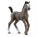 Figura de juguete de potrillo Cheval de Selle Français realista