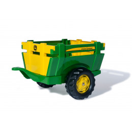 Remolque John Deere Rolly Toys 122103 | AgroJuguetes