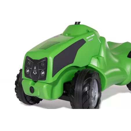 Tractor de juguete a pedales Deutz-Fahr Agrokid 230 para niños de 1,5 a 4 años.