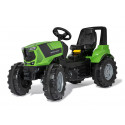 Tractor de pedales para niños RollyFarmtrac Premium II Deutz 8280 TTV, ideal para edades de 3 a 8 años.