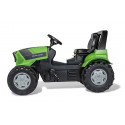 Tractor de pedales para niños RollyFarmtrac Premium II Deutz 8280 TTV, ideal para edades de 3 a 8 años.