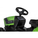 Tractor de pedales para niños RollyFarmtrac Premium II Deutz 8280 TTV, ideal para edades de 3 a 8 años.