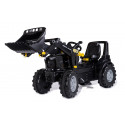 Tractor de juguete a pedales Deutz-Fahr 8280 TTV Black de Rolly Toys en color negro con pala cargadora frontal.