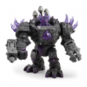 Gran robot de sombra articulado de Eldrador Schleich con cañón funcional y minicriatura secreta.