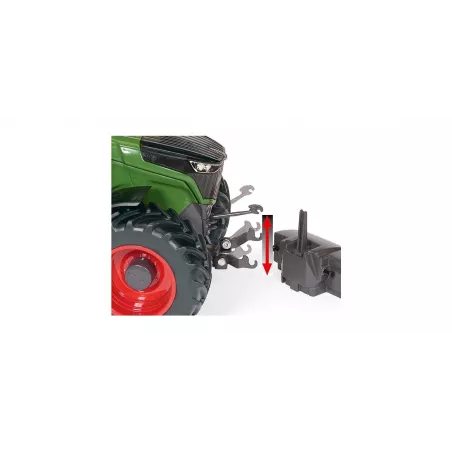 Tractor Fendt 1050 Vario a escala 1:32 de WIKING, réplica detallada para coleccionistas.