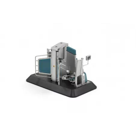 Réplica a escala 1:32 del robot de ordeño GEA R9500 para dioramas y coleccionistas de maquinaria agrícola.