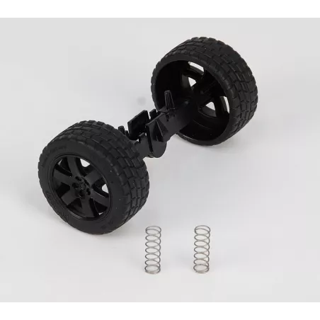 Eje trasero de repuesto original para coche de juguete Land Rover Pick Up de Bruder