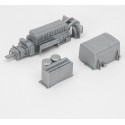 Kit de piezas adosadas de repuesto originales Bruder para camión de juguete Mercedes-Benz Actros I.