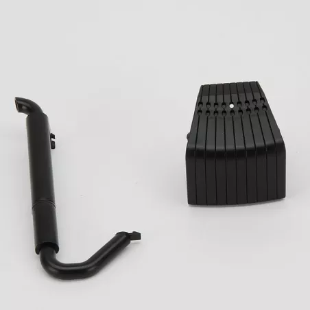 Set de peso frontal y tubo de escape New Holland para tractores de juguete Bruder