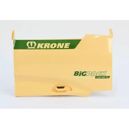 Tapa de caja de hilo derecha de repuesto para empacadora de juguete Bruder Krone Big Pack 1290.
