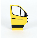 Puerta derecha amarilla de repuesto para camión de juguete Bruder MB Sprinter DHL.
