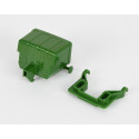 Contrapeso delantero con hidráulico Bruder para tractor John Deere 7R