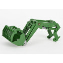 Pala frontal de juguete para tractor John Deere 7R de alta resistencia