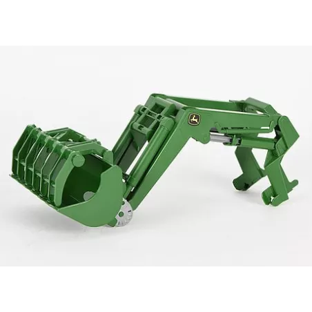 Pala frontal de juguete para tractor John Deere 7R de alta resistencia