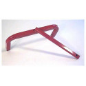 Soporte metálico derecho original de Rolly Toys para tractor de juguete
