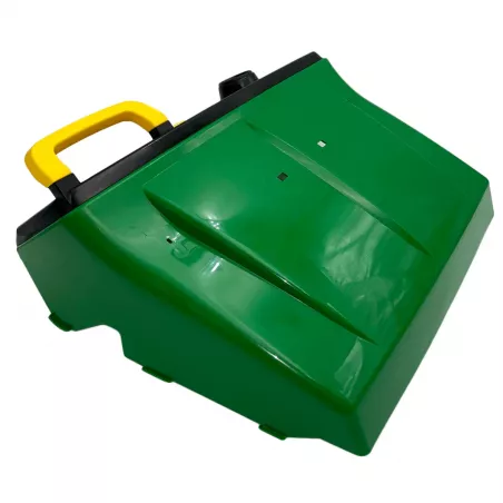 Capó de repuesto oficial verde para tractor infantil John Deere Gator de Peg-Pérego.