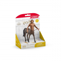 Figura de juguete del centauro Firenze de Schleich con pezuñas brillantes y pelaje detallado.