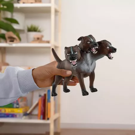 Figura coleccionable de Fluffy, el perro de tres cabezas de Harry Potter.