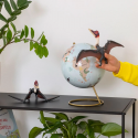Figura de juguete Quetzalcoatlus de Schleich con alas articuladas y detalles pintados a mano.