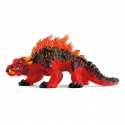 Figura de Dragón de magma de Schleich con alas de llamas traslúcidas y mandíbula articulada.