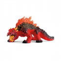 Figura de Dragón de magma de Schleich con alas de llamas traslúcidas y mandíbula articulada.