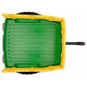 Remolque de dos ruedas John Deere Dual Force para tractor de juguete infantil.